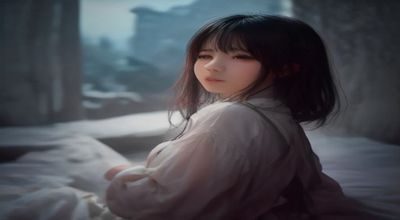 av排名榜单解读直播封面，靛蓝背景下主持人正在屏幕前分析av排名数据图表